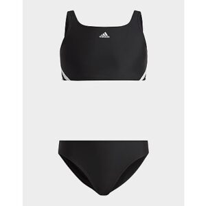 Du willst die perfekte Kombi aus Komfort und Style? Dieser adidas Bikini für Kinder und Teens hat einen mittelhohen Beinausschnitt und ein schlichtes