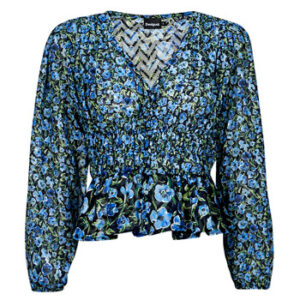 Desigual  Blusen BLUS_ZOÉ  Blau In Damengrößen erhältlich. EU S.  Jetzt BLUS_ZOÉ  von Desigual  auf Spartoo.de versandkostenfrei bestellen! 5% Rabatt mit Code: 5JULDEBF