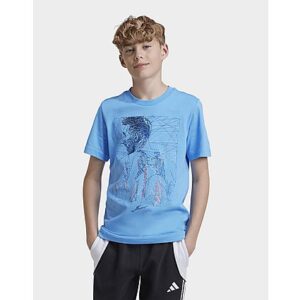 Wenn der Lieblingsspieler und das Lieblingsshirt aufeinander treffen. Mit diesem adidas Messi T-Shirt für Kinder kann dein kleiner Schatz auf stylishe Weise sein Idol