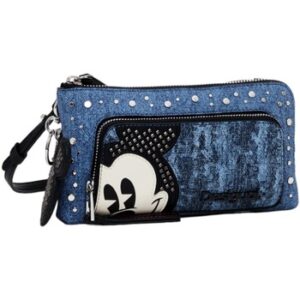 Desigual  Handtaschen MONE_MICKEY DEN 24WAYP34  Blau In Damengrößen erhältlich. Einheitsgrösse.  Jetzt MONE_MICKEY DEN 24WAYP34  von Desigual  auf Spartoo.de versandkostenfrei bestellen!