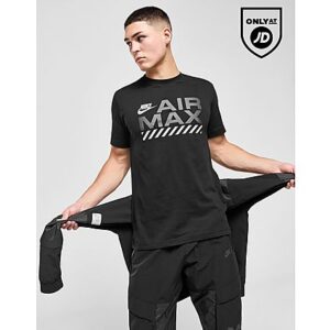 Peppen Sie Ihre Alltagsgarderobe mit diesem Air Max Graphic T-Shirt für Herren von Nike auf. Dieses JD-exklusive T-Shirt in Schwarz ist aus weicher