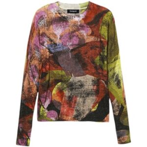 Desigual  Pullover JERS_CAMO PETALS_LA 24WWJF75  Orange In Damengrößen erhältlich. EU S.  Jetzt JERS_CAMO PETALS_LA 24WWJF75  von Desigual  auf Spartoo.de versandkostenfrei bestellen!