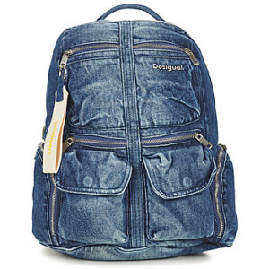 Desigual  Rucksack BACK DENIM PRIORI  MULTIPOCKET CHESTER  Blau In Damengrößen erhältlich. Einheitsgrösse.  Jetzt BACK DENIM PRIORI  MULTIPOCKET CHESTER  von Desigual  auf Spartoo.de versandkostenfrei bestellen!