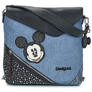 Desigual  Rucksack BACK MICKEY DENIM EDGE JERSEY MAXI PU  Blau In Damengrößen erhältlich. Einheitsgrösse.  Jetzt BACK MICKEY DENIM EDGE JERSEY MAXI PU  von Desigual  auf Spartoo.de versandkostenfrei bestellen!