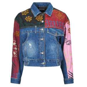 Desigual  Jeansjacken CHAQ MADRID  Multicolor In Damengrößen erhältlich. EU M.  Jetzt CHAQ MADRID  von Desigual  auf Spartoo.de versandkostenfrei bestellen! 5% Rabatt mit Code: 5JULDEBF