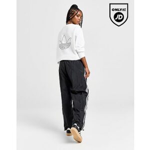 Verleihen Sie Ihrem Outfit mit diesem Shine Boyfriend Langarm-T-Shirt für Damen von adidas Originals etwas Alltagsstil. Dieses weite