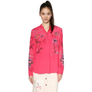 Desigual  Blusen 30519  Rosa In Damengrößen erhältlich. EU XS.  Jetzt 30519  von Desigual  auf Spartoo.de versandkostenfrei bestellen! 5% Rabatt mit Code: JUNI24SPDE5