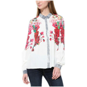 Desigual  Langarmshirt 19650  Weiss In Damengrößen erhältlich. EU S.  Jetzt 19650  von Desigual  auf Spartoo.de versandkostenfrei bestellen!