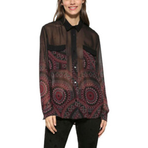 Desigual  Blusen 20107  Schwarz In Damengrößen erhältlich. EU XXL.  Jetzt 20107  von Desigual  auf Spartoo.de versandkostenfrei bestellen!