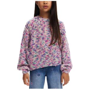 Kinder-Sweatshirt Desigual  -  Rosa In Mädchengrößen erhältlich 4 Jahre