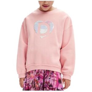 Desigual  Kinder-Sweatshirt -  Rosa In Mädchengrößen erhältlich 12 Jahre.  Jetzt -  von Desigual  auf Spartoo.de versandkostenfrei bestellen!