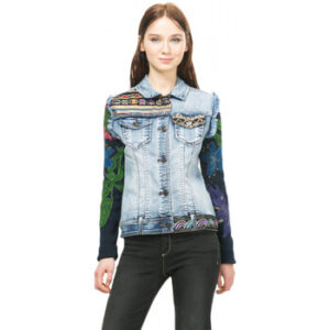 Desigual  Damen-Jacke 30978  Blau In Damengrößen erhältlich. FR 34.  Jetzt 30978  von Desigual  auf Spartoo.de versandkostenfrei bestellen!