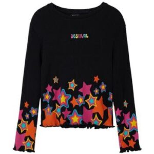 Desigual  T-Shirt für Kinder -  Schwarz In Mädchengrößen erhältlich 4 Jahre.  Jetzt -  von Desigual  auf Spartoo.de versandkostenfrei bestellen!