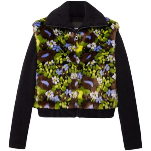 Damen-Jacke Desigual  CHAQ_LYON 24WWEWBD  Schwarz In Damengrößen erhältlich. EU S