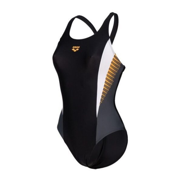 arena Badeanzug Damen W Threefold V Back 100 % chlorresistentDer langlebige arena Badeanzug W Threefold V Back ist ideal geeignet für häufig trainierende Fitnessschwimmer. Das 100% chlorresistente MaxFit Material mit integriertem UV-Schutz UPF50+