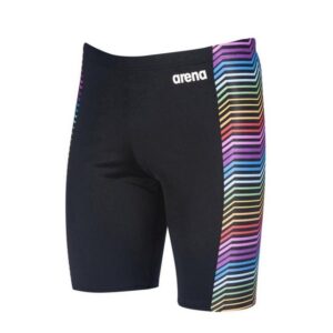 arena Badehose Männer Jammer Multicolor MaxLifearena Multicolor Jammer Badehose für dein tägliches Training. Durch sein Sonnen und Chlobeständigen Material wirst Du lange Freude an deiner Badehose haben. Eine Kordel im Bund sorgt für den perfekten Sitzt. Das MaxLife Material von arena ist chlor- und lichtbeständig. Der Elasthan-Anteil macht es sehr elastisch und dadurch angenehm zu tragen. MaxLife Material (langlebig und chlorbeständig