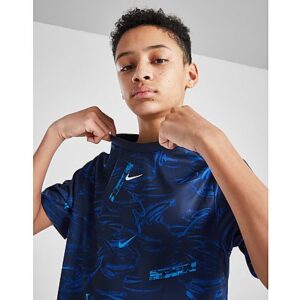 Keep cool on sporty days with this juniors' Dri-FIT Multi All Over Print T-Shirt from Nike. In a Game Royal and Midnight Navy colourway