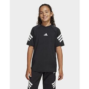 Mit diesem adidas All Sports Nxt T-Shirt für Kinder und Teens bringst du auf dem Spielfeld jedes Mal dein A-Game. Es ist perfekt fürs vielseitige Training und kommt mit auffälligen 3-Streifen an den Ärmeln