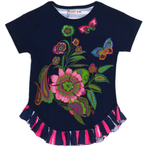 Desigual  T-Shirt für Kinder 19SGTKXK-5000  Multicolor In Mädchengrößen erhältlich 3 / 4 Jahre.  Jetzt 19SGTKXK-5000  von Desigual  auf Spartoo.de versandkostenfrei bestellen!