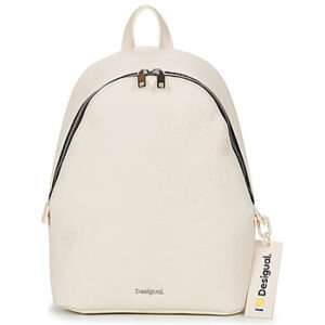 Desigual  Rucksack AQUILES MOMBASA MINI ECRU  Weiss In Damengrößen erhältlich. Einheitsgrösse.  Jetzt AQUILES MOMBASA MINI ECRU  von Desigual  auf Spartoo.de versandkostenfrei bestellen!