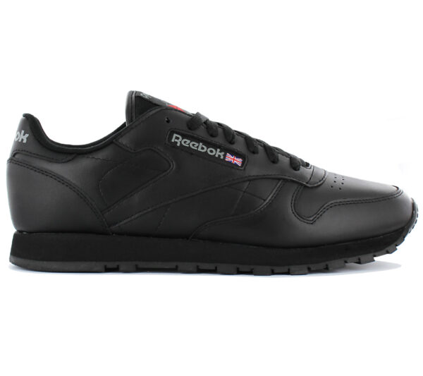 100% Original Reebok !  Farbe laut Hersteller:  Black   Obermaterial: Leder     Zustand:  Neu  und  Originalverpackt          Die Kombination aus Classic-Style und Funktionalität macht diesen Schuh für Herren zu einem Must-have in deiner Sammlung. Durch die perforierte Zehenbox gelangt kühlende Luft an deine Füße