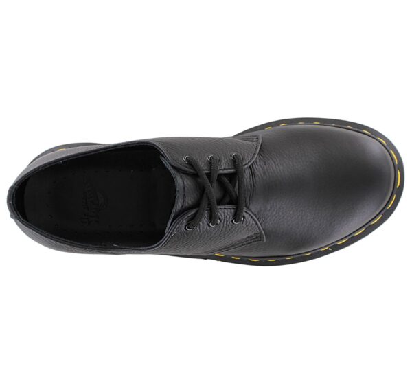 erstklassigen Komfort mit elegantem Design zu vereinen.      Sitzt auf der legendären und strapazierfähigen Dr. Martens Air Cushion Sohle mit hervorragender Abrieb- und Rutschfestigkeit.  Mit der Goodyear Rahmennaht. Obermaterial und Sohle sind verschweißt und zusammengenäht