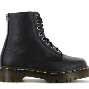 100% Original Dr. Martens !  Herstellerfarbe:  Black   Obermaterial:  Leder   Zustand:  Neu  und  Originalverpackt         Dieser ikonische 1460 Stiefel wurde in Pisa neu interpretiert ? ein superweiches Leder mit wachsigem Finish. Der 1460 Pascal ist mit Metall-Ösen und hat einen Vintage-Look mit der ikonischen gelben Rahmennaht und einer rauchfarbenen mehrschichtigen Bex-Sohle für noch mehr Höhe und Attitüde.       Pisa ist ein mittelschweres Nappaleder mit weicher Struktur und einer reichlich pigmentierten