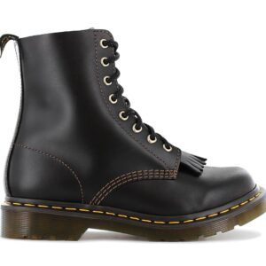 100% Original Dr. Martens !  Herstellerfarbe:  Black   Obermaterial:  Leder   Zustand:  Neu  und  Originalverpackt         Abruzzo ist ein Premium-gewachstes Anilin mit einem subtilen Pull-Up-und Satin-Glanz-Finish. Hier haben wir es verwendet