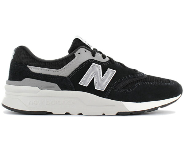 100% Original New Balance !  Farbe laut Hersteller:  Schwarz / Grau   Obermaterial:  Leder - Textil   Zustand:  Neu  und  Originalverpackt          Der CM997 von New Balance ist ein neu aufgelegter Klassiker und mit seinen unterschiedlichen Obermaterialien ein absolutes Lifestyle-Modell. Der Herren Sneaker zeichnet sich aber nicht nur durch seinen Look aus