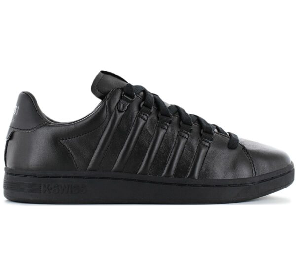 100% Original K-Swiss !  Herstellerfarbe:  Black / Black / Black   Obermaterial:  Leder   Zustand:  Neu  und  Originalverpackt         Der Lozan II ist ein neu aufgelegter