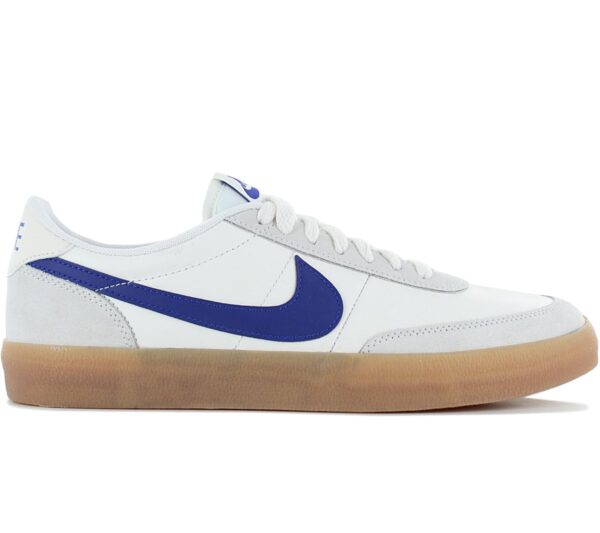 100% Original Nike !  Herstellerfarbe:  Sail / Hyper Blue - Gum Yellow   Obermaterial:  Leder   Zustand:  Neu  und  Originalverpackt         Der Nike Killshot 2 Leather erinnert an den originalen