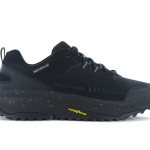 100% Original Skechers !  Herstellerfarbe:  Black   Obermaterial:  Leder / Mesh   Zustand:  Neu  und  Originalverpackt           Erleben Sie die freie Natur mit gepolstertem Komfort mit dem Skechers Bionic Trail - Road Sector. Dieser All-Terrain-Schuh verfügt über ein leichtes