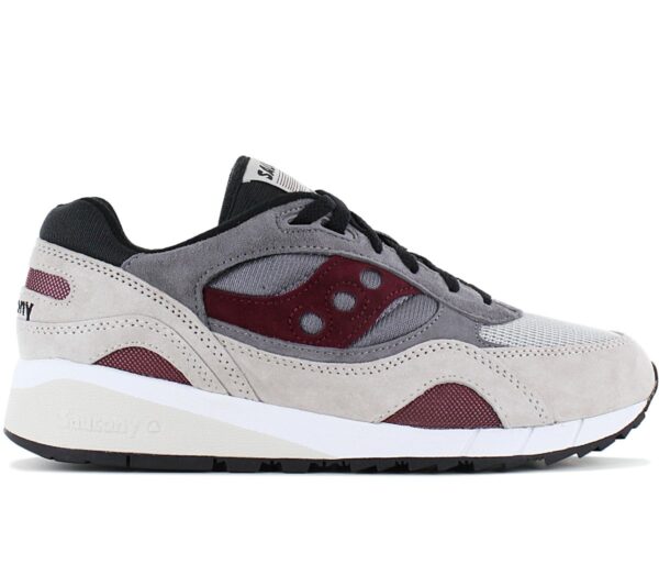 100% Original Saucony !  Herstellerfarbe:  Beige / Grey   Obermaterial:  Leder / Textil   Zustand:  Neu  und  Originalverpackt         Der Shadow 6000 Sneaker für Herren bieten perfekten Halt und Flexibilität mit der tollen Dämpfung