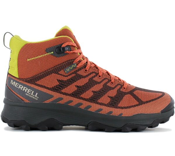 100% Original Merrell !  Herstellerfarbe:  Clay   Obermaterial:  Mesh - Synthetik   Zustand:  Neu  und  Originalverpackt         Der wasserdichte Speed Eco ist Merrells nachhaltigster und umweltfreundlichster Wanderschuh überhaupt: recycelte Schnürsenkel