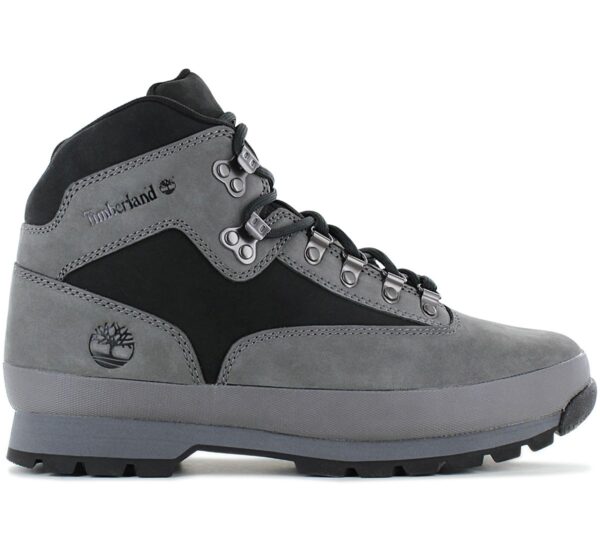 100% Original Timberland !  Herstellerfarbe:  Medium Grey Nubuck   Obermaterial:  Leder / Textil   Zustand:  Neu  und  Originalverpackt           Die Timberland Euro Hiker sind für unebenes Gelände konzipiert dank einer Sohle und Gummispitze