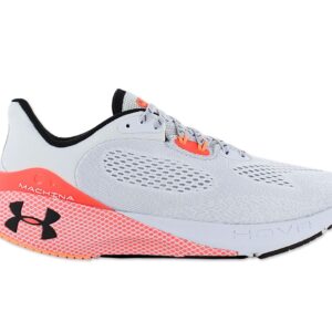 100% Original Under Armour !  Herstellerfarbe:  Gris / Orange   Obermaterial:  Mesh / Synthetik   Zustand:  Neu  und  Originalverpackt         Der UA HOVR Machina ist mehr als nur ein Laufschuh. Er zeichnet sich durch Energierückgabe aus und verleiht dank der Pebax-Sohlenplatte Geschwindigkeit