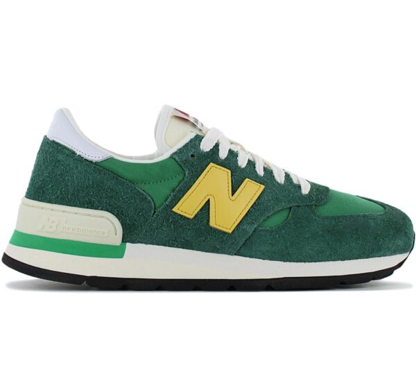 100% Original New Balance !  Herstellerfarbe:  Green / Gold   Obermaterial:  Leder / Textil   Zustand:  Neu  und  Originalverpackt         Die in Boston ansässige Schuhikone New Balance hat den Gründer von Aime Leon Dore