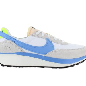 100% Original Nike !  Herstellerfarbe:  White / University Blue   Obermaterial:  Leder / Textil   Zustand:  Neu  und  Originalverpackt         Diese Retro-Schuhe bestehen aus flauschigem Wildleder und luftigem Textil und sorgen für modernen Tragekomfort