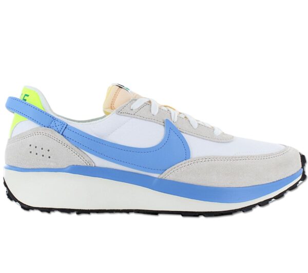 100% Original Nike !  Herstellerfarbe:  White / University Blue   Obermaterial:  Leder / Textil   Zustand:  Neu  und  Originalverpackt         Diese Retro-Schuhe bestehen aus flauschigem Wildleder und luftigem Textil und sorgen für modernen Tragekomfort