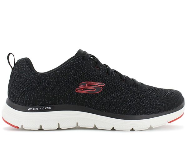 100% Original Skechers !  Herstellerfarbe:  Black / Red   Obermaterial:  Textil - Mesh   Zustand:  Neu  und  Originalverpackt         Genieße auch im Alltag den Support