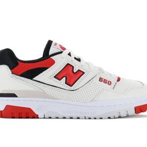 100% Original New Balance !  Herstellerfarbe:  Sea Salt / True Red   Obermaterial:  Leder   Zustand:  Neu  und  Originalverpackt         Der legendäre New Balance 550 stammt aus dem Jahr 1989 und hat eine ganze Generation von Basketballern geprägt. Jetzt kehrt der ikonische Style in einer weiteren einfachen und sauberen Farbgebung zurück