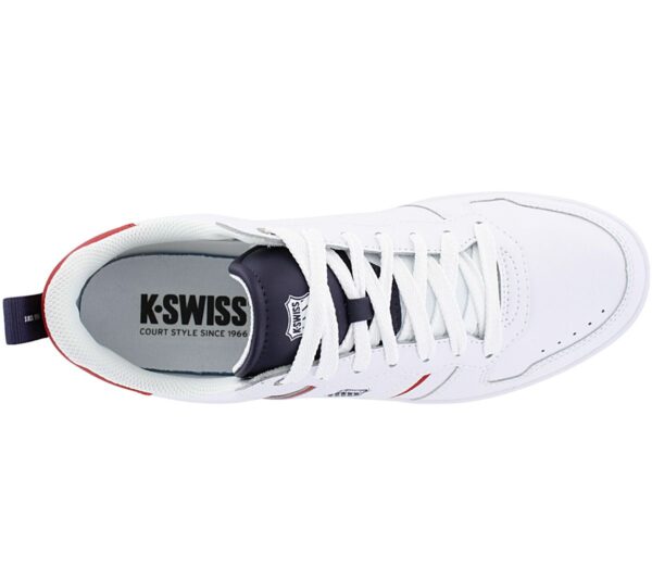 K-Swiss Lozan Match LTH - Herren Sneakers Schuhe Leder Weiß 08903-119-M<br> K-SWISS MATCH LTH</br> - Image 3