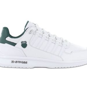 100% Original K-Swiss !  Herstellerfarbe:  White / Posy Green   Obermaterial:  Leder - Synthetik   Zustand:  Neu  und  Originalverpackt         Der Rinzler GT ist die überarbeitete Neuauflage des Bestsellers Rinzler. Leisten und Proportionen wurden nochmals verbessert