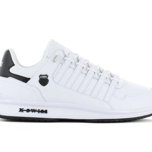 100% Original K-Swiss !  Herstellerfarbe:  White / Black    Obermaterial:  Leder - Synthetik   Zustand:  Neu  und  Originalverpackt         Der Rinzler GT ist die überarbeitete Neuauflage des Bestsellers Rinzler. Leisten und Proportionen wurden nochmals verbessert