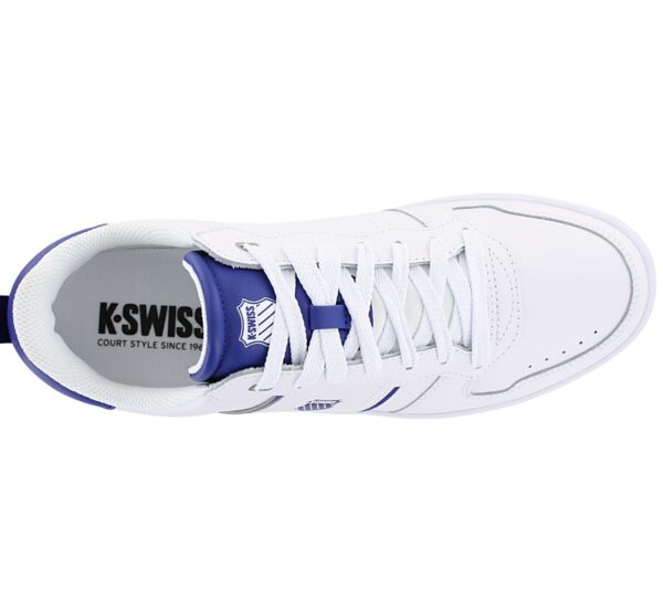 K-Swiss Lozan Match LTH - Herren Sneakers Schuhe Leder Weiß 08903-985-M<br> K-SWISS MATCH LTH</br> - Image 3