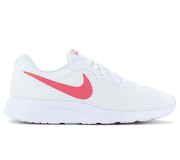 100% Original Nike !  Herstellerfarbe:  White / Sea Coral - Volt Black   Obermaterial:  Textil - Mesh   Zustand:  Neu  und  Originalverpackt         Tanjun heißt Einfachheit auf Japanisch. Der Nike Tanjun Schuh bietet Einfachheit erster Güte. Er zeigt einen modernen Look und das Design ist praktisch und bequem