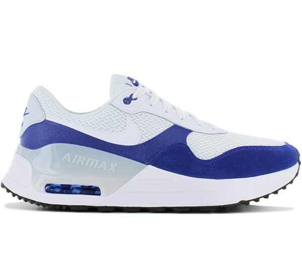 100% Original Nike !  Herstellerfarbe:  Old Royal / Pure Platinum / Black / White   Obermaterial:  Leder - Textil   Zustand:  Neu  und  Originalverpackt         Sieht aus wie Max