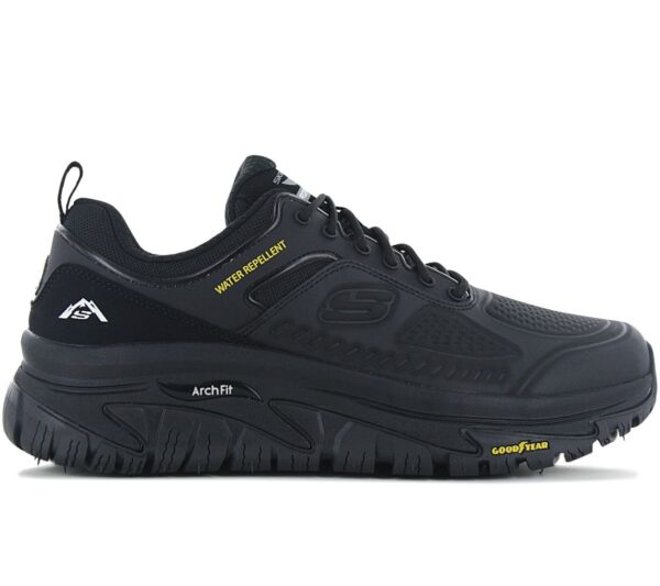 100% Original Skechers !  Herstellerfarbe:  Black   Obermaterial:  Leder - Mesh   Zustand:  Neu  und  Originalverpackt          Entdecke neue Orte in lang anhaltendem