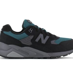 100% Original New Balance !  Herstellerfarbe:  Black / Vintage Teal   Obermaterial:  Leder / Mesh   Zustand:  Neu  und  Originalverpackt         New Balance Herren-Sneaker aus der MT580-Lifestyle-Serie.   Das Obermaterial besteht aus Leder