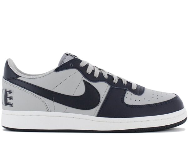 100% Original Nike !  Herstellerfarbe:  Granite / Dark Obsidian - Sail   Obermaterial:  Leder   Zustand:  Neu  und  Originalverpackt         Mit dem Nike Terminator Low kannst du deine Schuhe optimal ausnutzen. Das Obermaterial aus Leder sorgt für einen Premium-Look